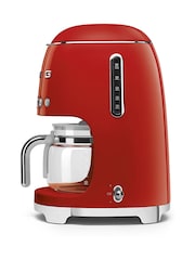 Smeg Red Drip Coffee Machine - Image 4 of 7