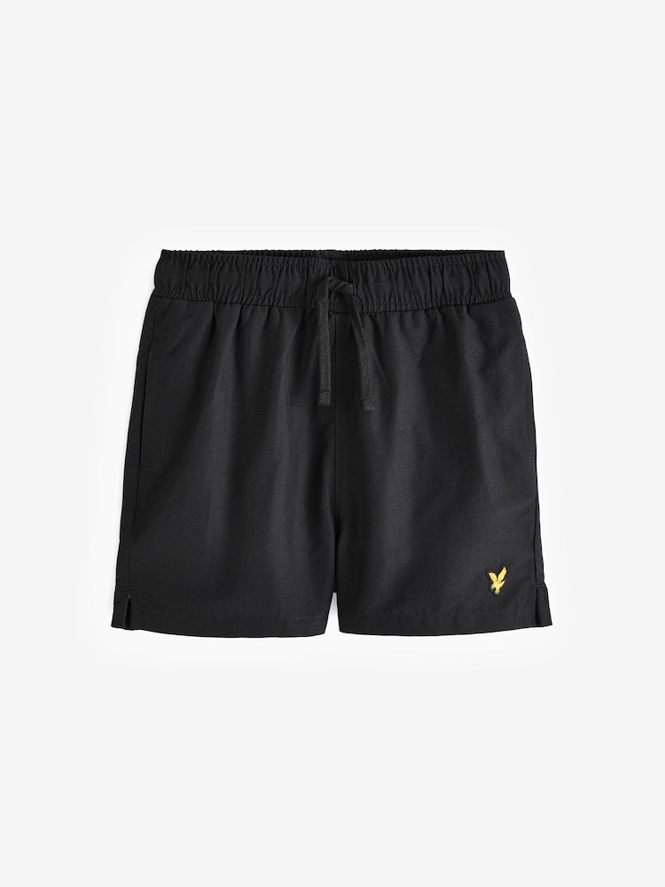 Lyle & Scott Black Boys Swim Shorts - Image 1 of 5