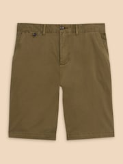 White Stuff Green Sutton Chino Shorts - Image 5 of 7