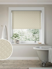 Natural Drawn Geo Made to Measure Roller Blind - Image 1 of 6