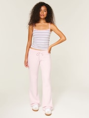Hollister Pink Low Rise Bootcut Joggers - Image 1 of 4