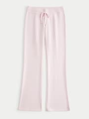Hollister Pink Low Rise Bootcut Joggers - Image 4 of 4