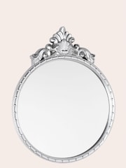 Laura Ashley Silver Overton Ornate Mirror - Image 3 of 4