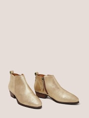 White Stuff Gold Willow Leather Ankle Boots - Image 2 of 4