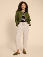 White Stuff Green Adele 100% Linen Jacket - Image 3 of 7