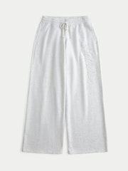 Hollister Grey Low Rise Baggy Logo Joggers - Image 1 of 1