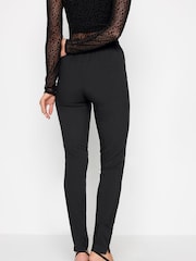 Yours Curve Blue Ripped Turn Up Jeggings - Image 2 of 4