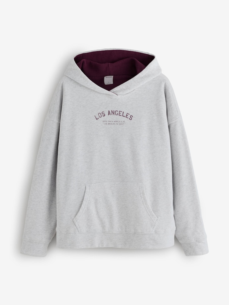 Hollister айналмалы спорттық графикалық Худи - 3суретінің 1 суреті