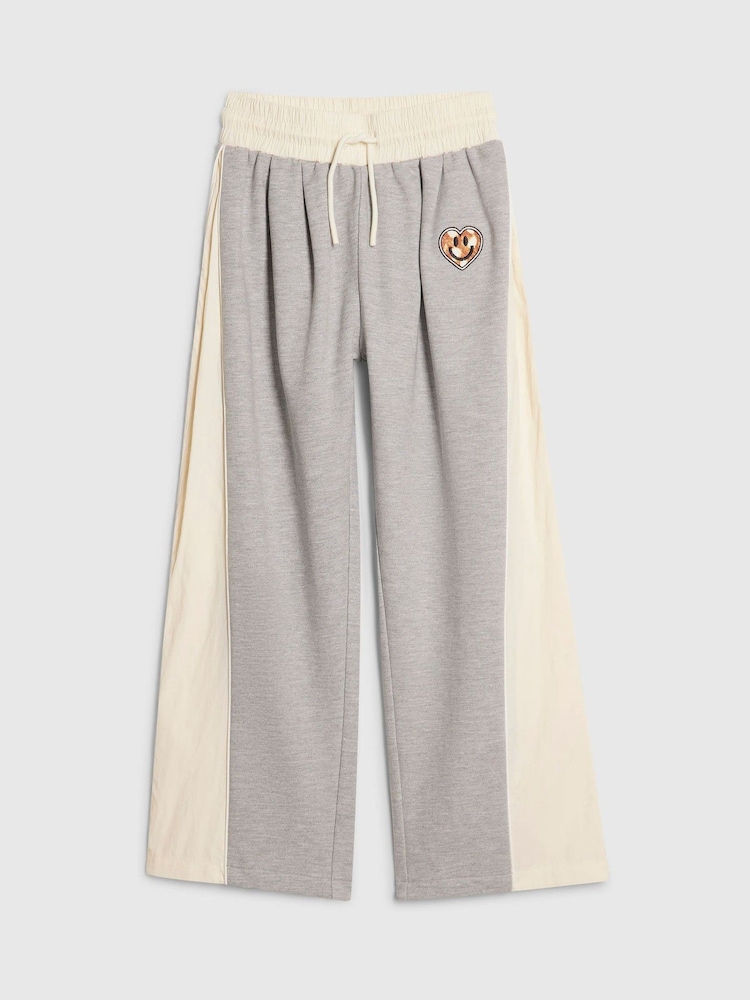 River Island Jogginghose mit weitem Bein und Seitenstreifen - Bild 1 von 4