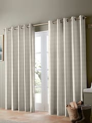 Emily Bond Natural George Stripe Made to Measure Curtains - Image 2 of 9