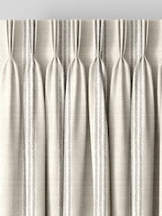 Emily Bond Natural George Stripe Made to Measure Curtains - Image 5 of 9