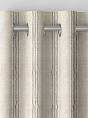 Emily Bond Natural George Stripe Made to Measure Curtains - Image 7 of 9
