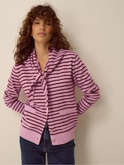 Monsoon Shola Stripe Cardigan & Scarf Set - 3суретінің 1 суреті
