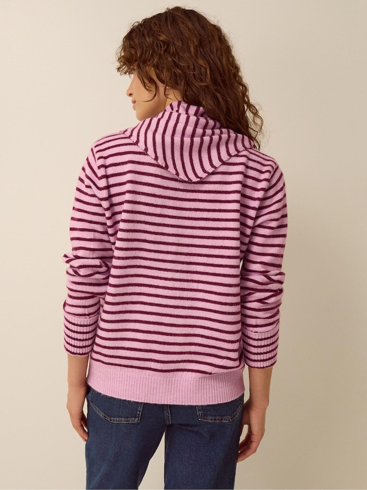 Monsoon Shola Stripe Cardigan & Scarf Set - 3суретінің 2 суреті