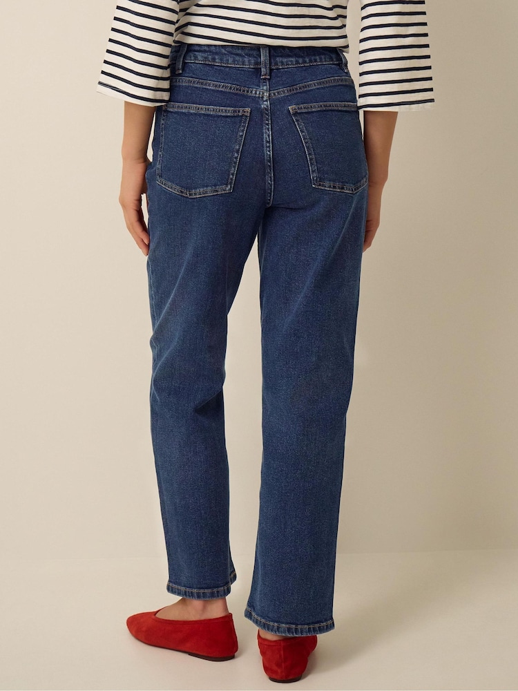 Monsoon Blue Soph Straight Leg Jeans - Image 2 of 3