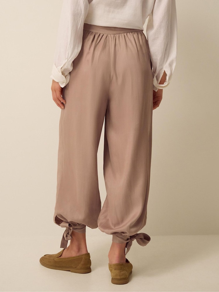 Monsoon Brown Ari Balloon Trousers - Image 2 of 3