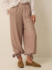Monsoon Brown Ari Balloon Trousers - Image 4 of 5