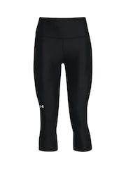 Under Armour Black Crome Hi Waist Cropped Capri Leggings - Image 6 of 7