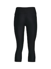 Under Armour Black Crome Hi Waist Cropped Capri Leggings - Image 7 of 7