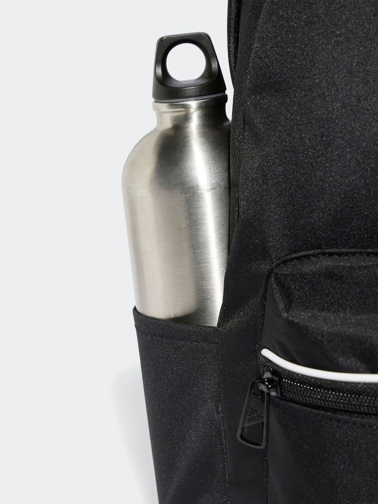 adidas Black Linear Essentials Backpack - Image 5 of 6