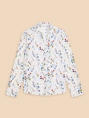 White Stuff White Annie Jersey Shirt - Image 5 of 7