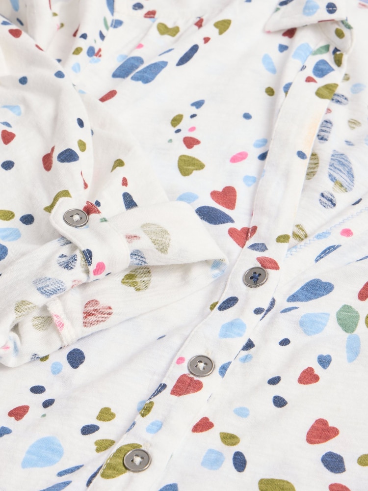 White Stuff White Annie Jersey Shirt - Image 7 of 7