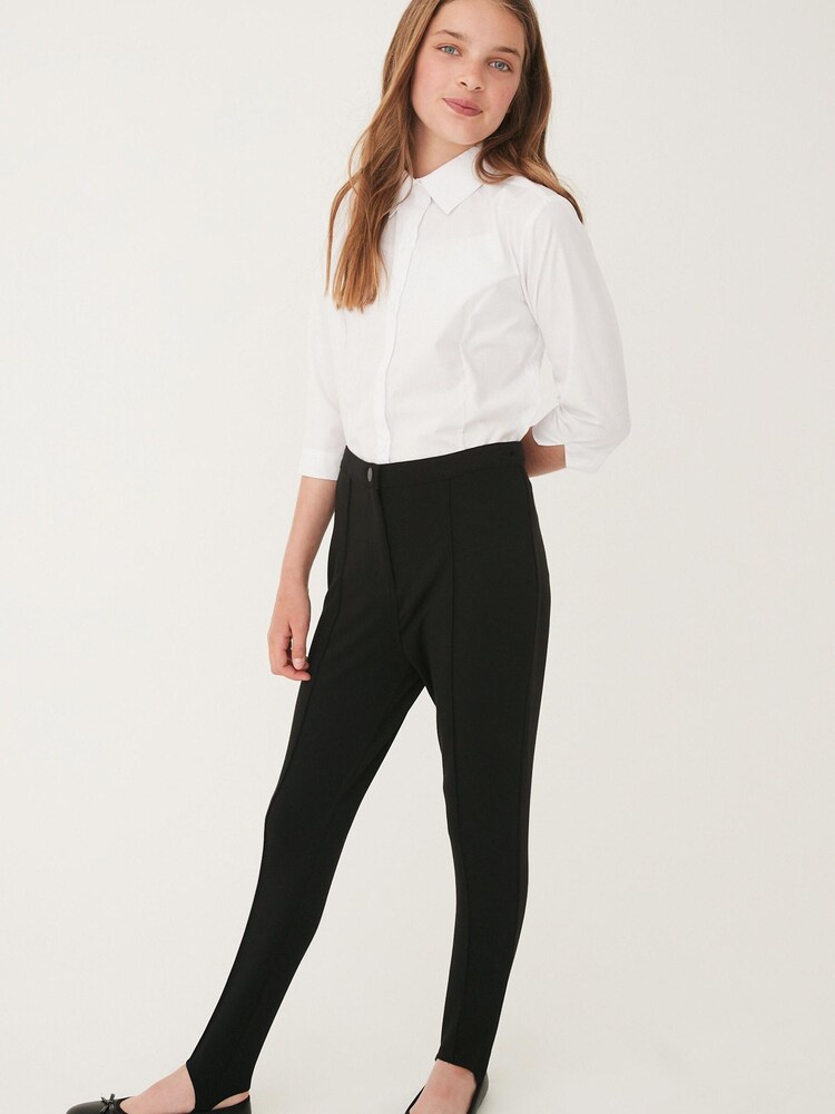Black Stirrup School Trousers (3-17yrs) - Image 1 of 4