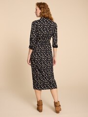 White Stuff Black Jersey Annie Shirt Dress - Image 2 of 7