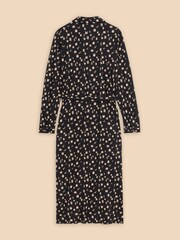 White Stuff Black Jersey Annie Shirt Dress - Image 6 of 7