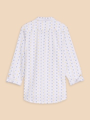 White Stuff Off White Cotton Sophie Shirt - Image 6 of 7