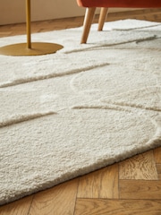 Natural Lustrous Cut Shapes Rug - Image 2 of 6