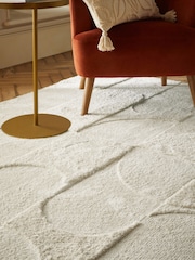 Natural Lustrous Cut Shapes Rug - Image 3 of 6