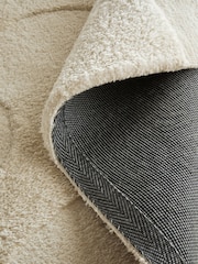 Natural Lustrous Cut Shapes Rug - Image 4 of 6