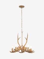 Natural Antler 5 Light Fitting - Image 5 of 8