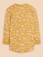 White Stuff Yellow Annie Jersey Shirt - Image 6 of 7