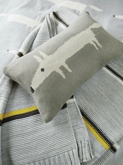 Scion Silver Mr Fox Cushion - Image 1 of 3