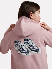New Balance 9060 Graphic Cropped Zip Hoodie - Bild 4 von 10