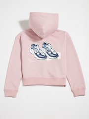New Balance 9060 Graphic Cropped Zip Hoodie - Bild 8 von 10