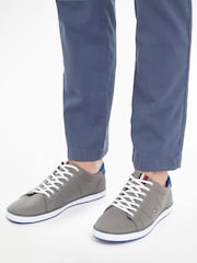 Tommy Hilfiger Grey Essential Harlow Trainers - Image 1 of 6