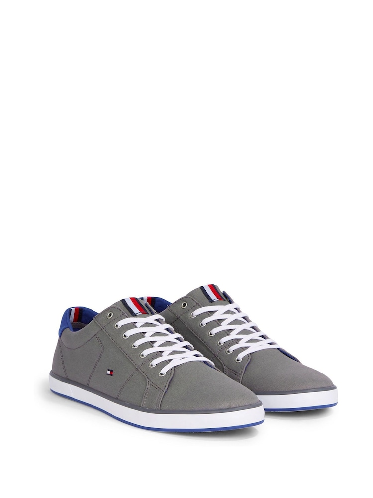 Tommy Hilfiger Grey Essential Harlow Trainers - Image 2 of 6