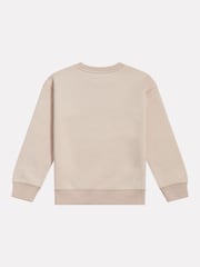 New Balance Brush Back Small Logo Crew Neck Sweat Top - Imagen 2 de 3