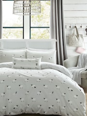 Sophie Allport Oatmeal Sheep 100% Cotton Duvet Cover And Pillowcase Set - Image 1 of 5