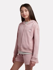 New Balance Pink 9060 Graphic Cropped Zip Hoodie - Image 3 of 8