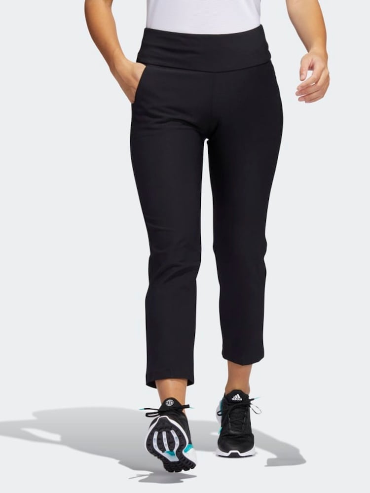 adidas Golf Pull-On Ankle Black Trousers - Image 1 of 7