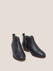 White Stuff Black Willow Leather Ankle Boots - Image 2 of 4