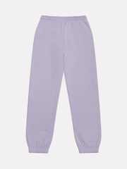 New Balance Purple Small Brush Back Logo Joggers - Image 7 of 8
