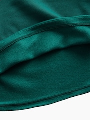 Green & Mulit Stripe - Gap Vintage Soft Rolled Neck Off-Shoulder Logo Sweatshirt (4-13yrs) - Bild 4 von 5