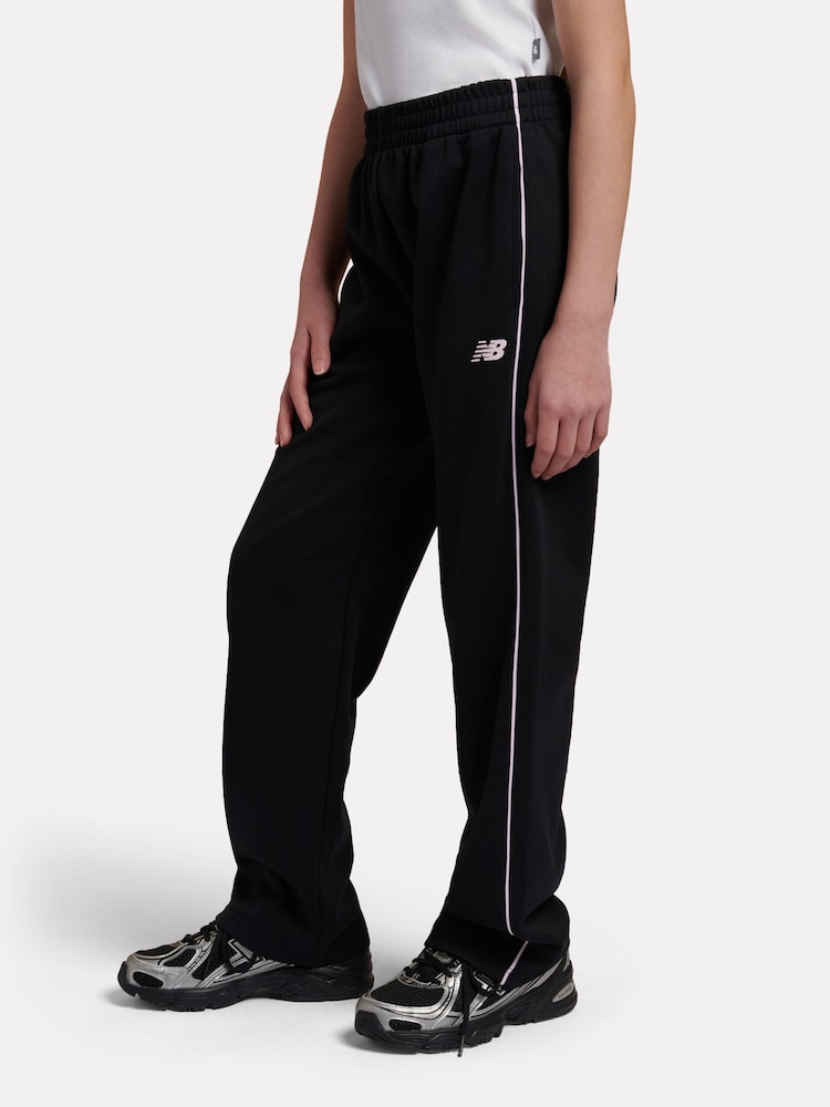 New Balance Piping Double Knit Track Joggers - Image 2 of 8 New Balance Piping Double Knit Track Joggers - Image 2 of 8
