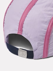 New Balance Purple 5 Panel Running Cap - Image 4 of 4