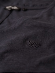 Superdry Black Chrome Studios Embroidered V-Neck T-Shirt - Image 6 of 6